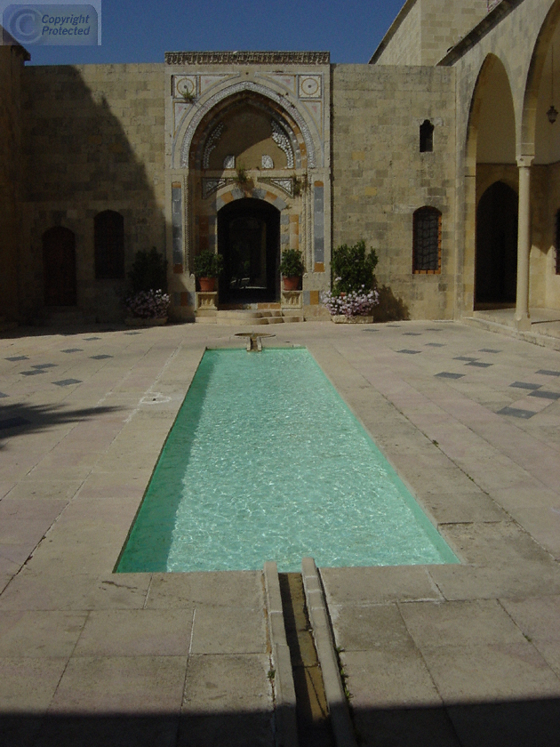 One of the Pools in the Palace in Jazzin